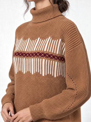 RYVAN Dress in Brown