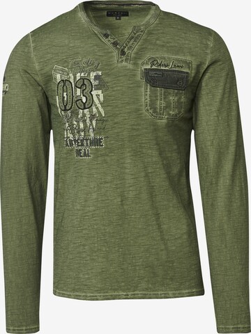 KOROSHI Shirt in Green: front