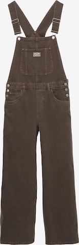 Pull&Bear Baggy Farkkuhaalari värissä ruskea: etupuoli