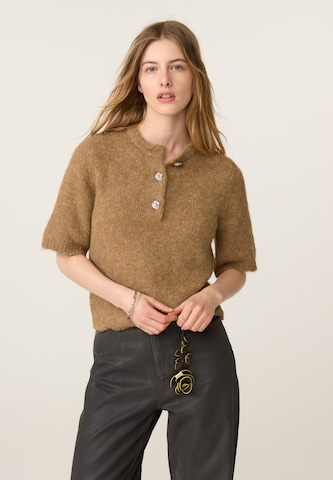 Fabienne Chapot Pullover in Braun: Vorderseite