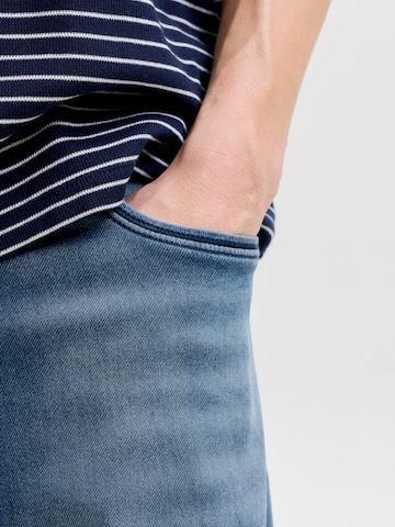 mėlyna JACK & JONES Laisvas Džinsai 'JJITONY JJASHER'