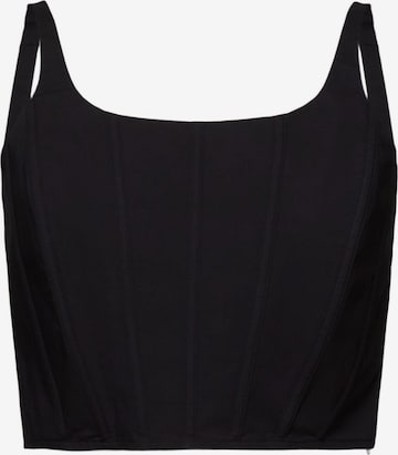 ESPRIT Top in Schwarz: predná strana