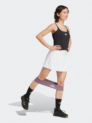 ADIDAS PERFORMANCE Спортивная юбка 'OPTIME' в Белый
