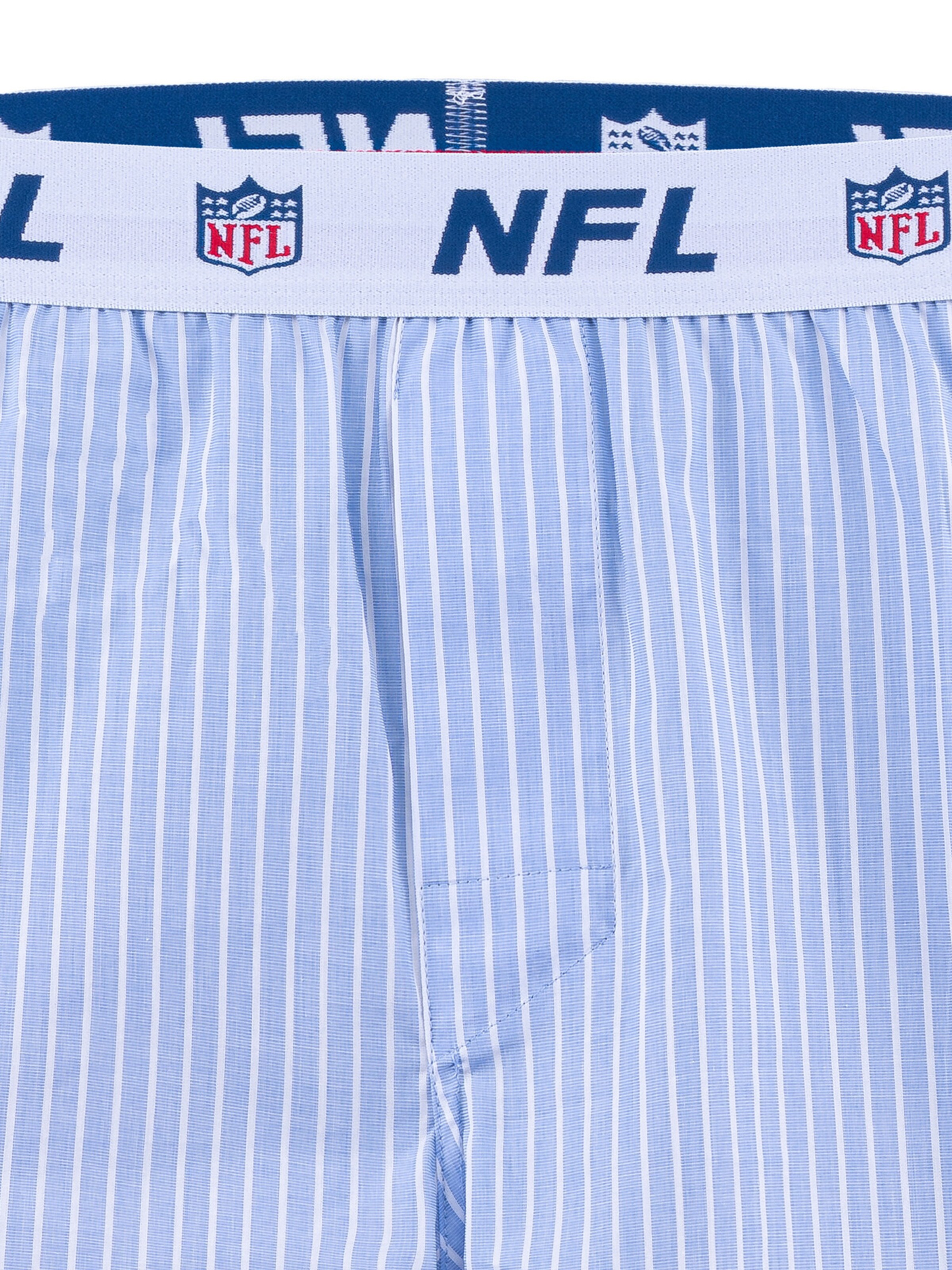 Huddle Boxer shorts ' NFL Shield Stripe ' in Blue