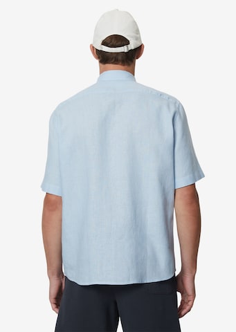 Marc O'Polo جينز مضبوط قميص بلون أزرق