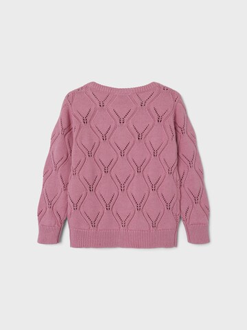 NAME IT Knit Cardigan in Pink