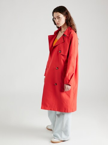 VERO MODA Between-Seasons Coat 'DOREEN' in Red