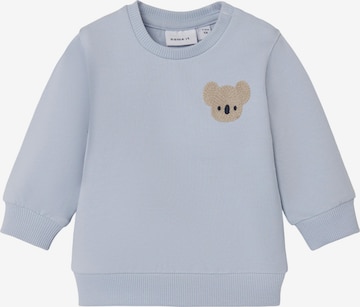 NAME IT Sweatshirt 'BANUS' in Blau: predná strana