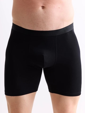 Erlich Textil Boxershorts in Schwarz: Vorderseite