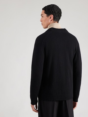 Lindbergh Gebreid vest in Zwart