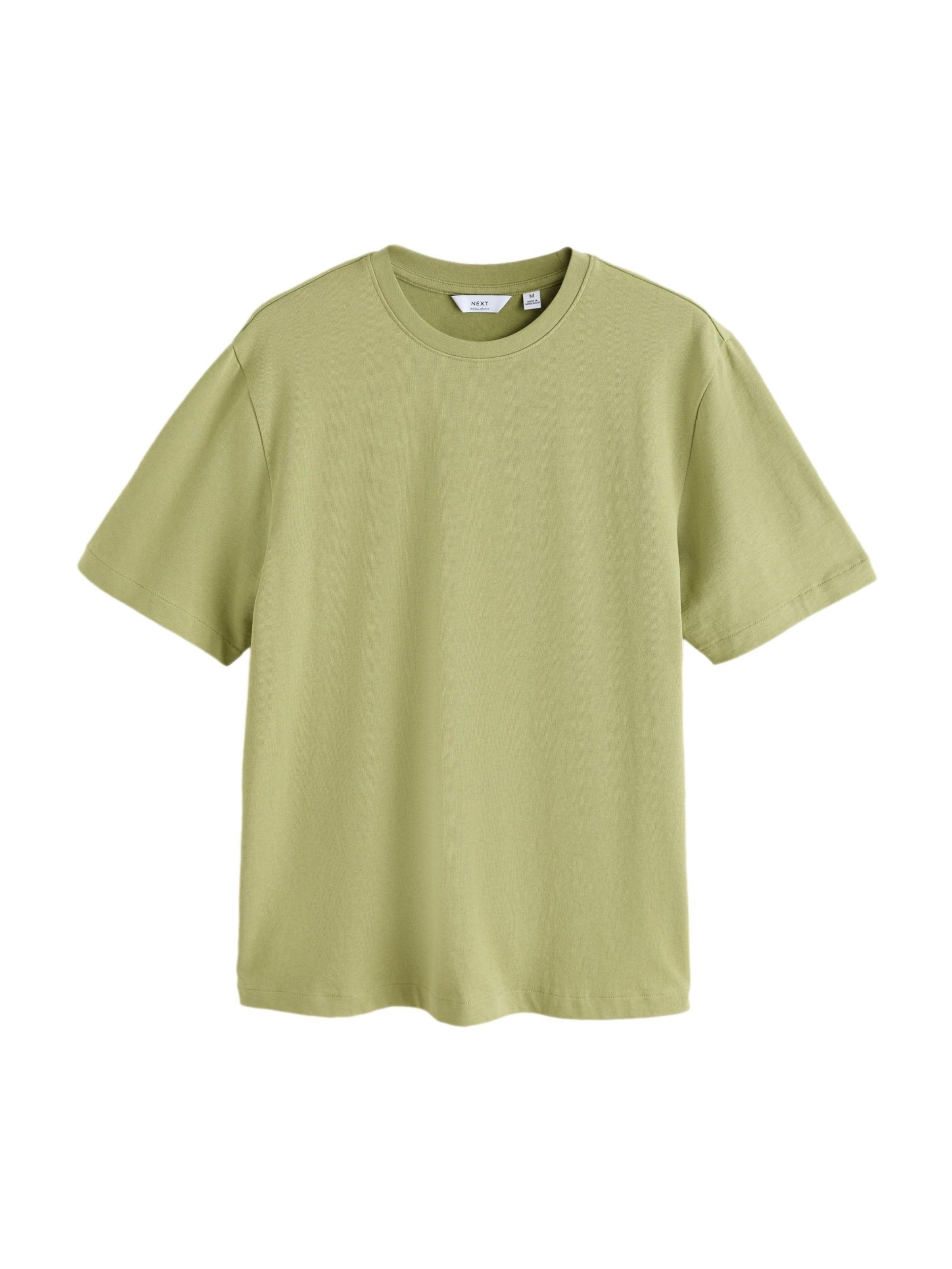 Next Shirt in Groen: voorkant