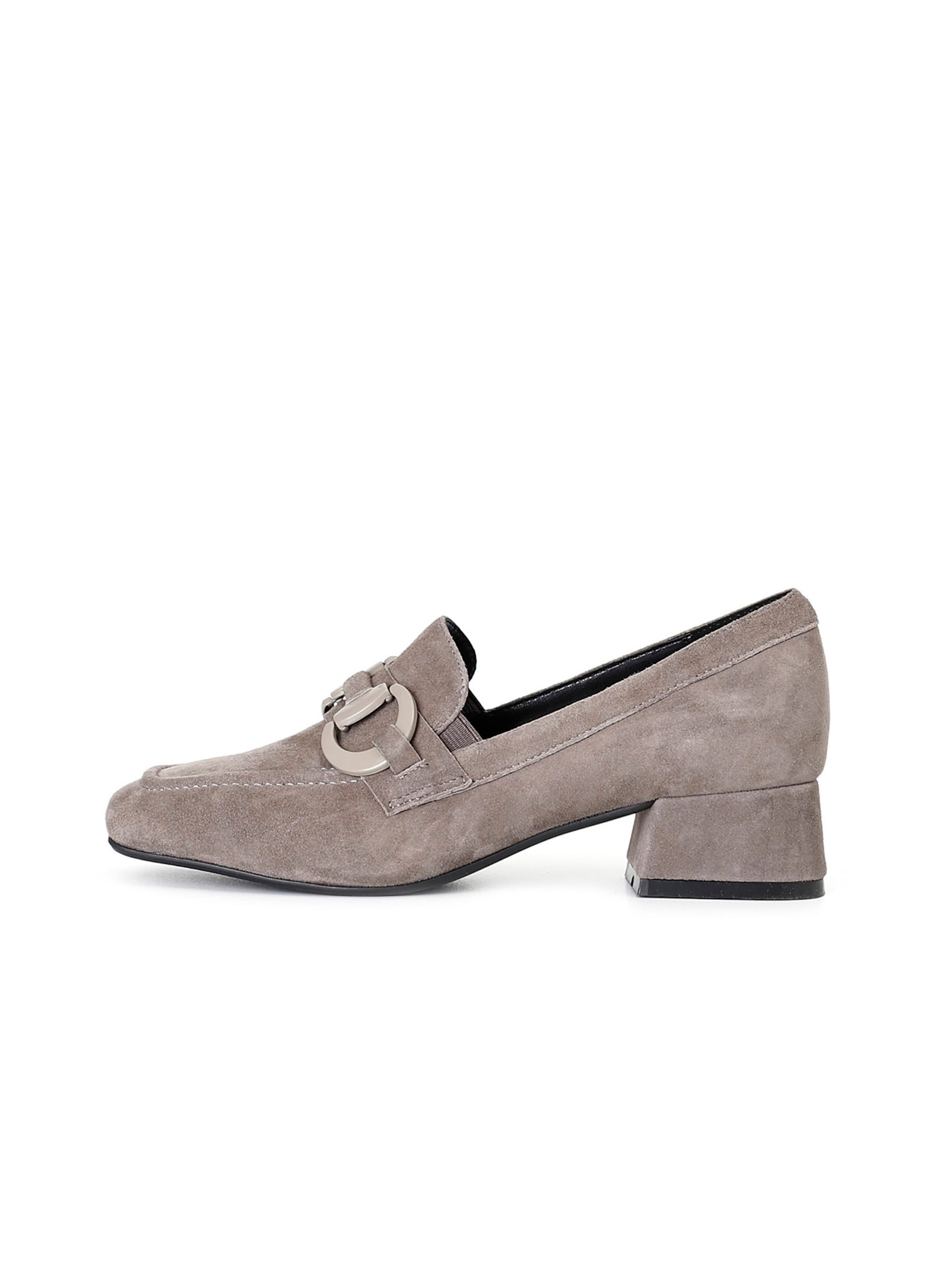 Décolleté di CAFè NOIR in grigio: frontale