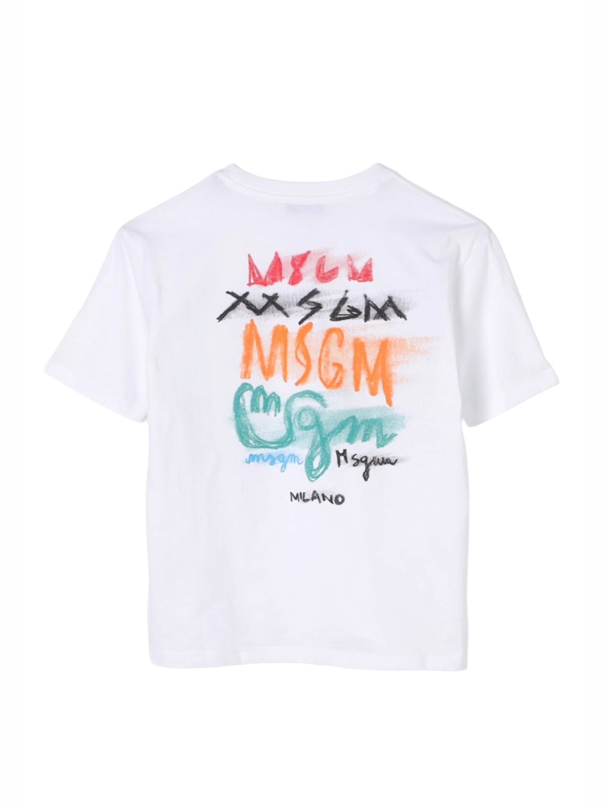 T-Shirt MSGM en blanc
