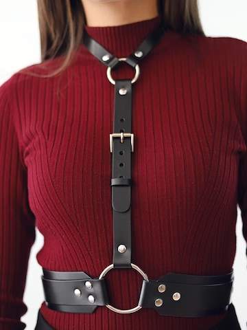 Haute Cuir Bælte 'Ceres' i sort