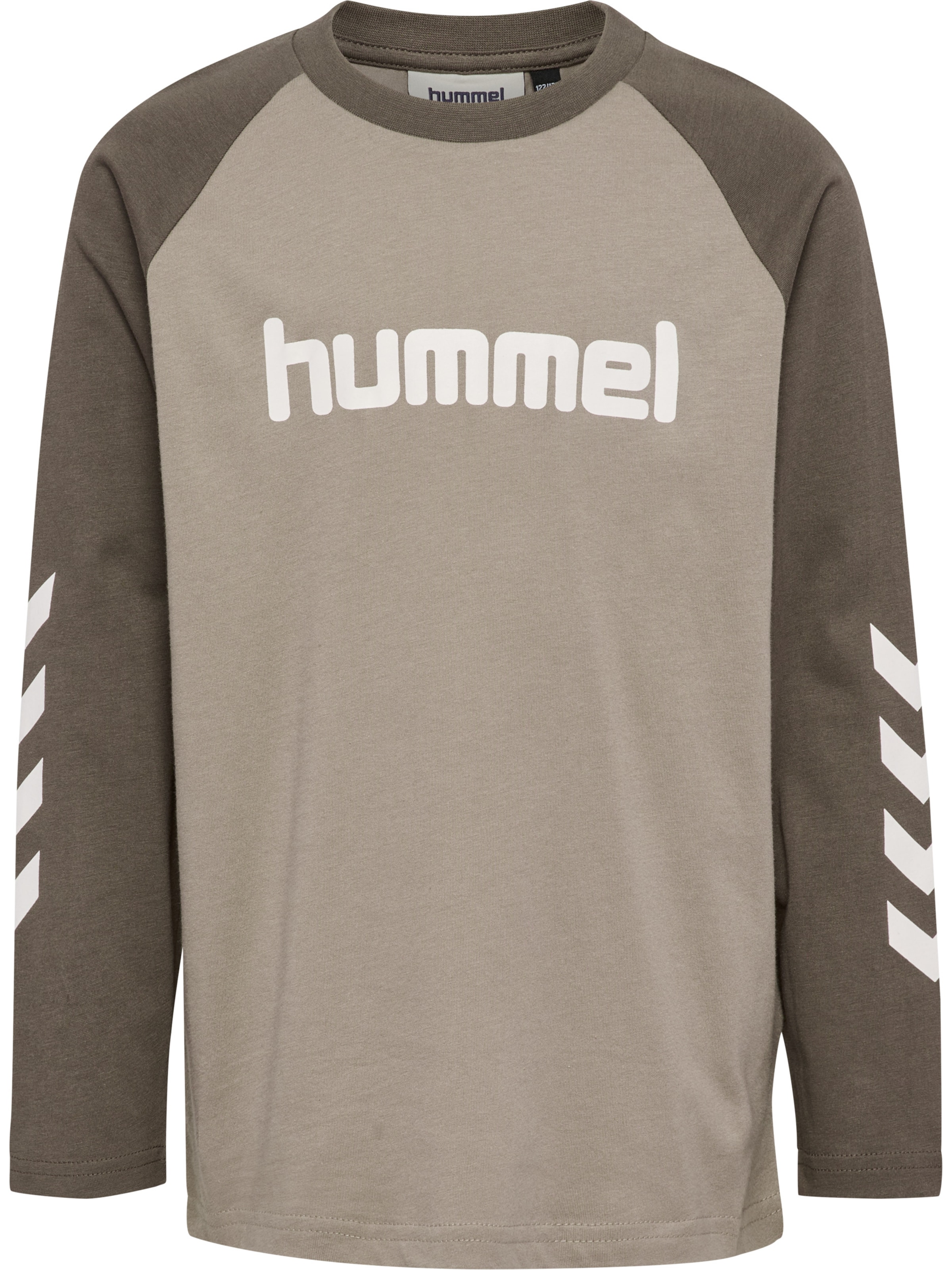 T-Shirt fonctionnel Hummel en marron : devant