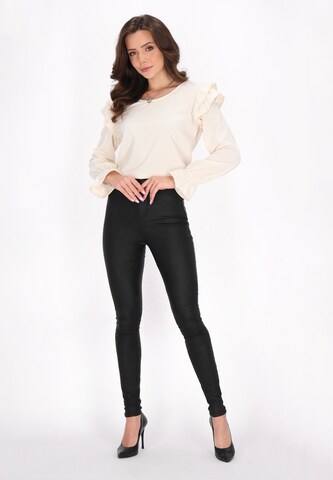 faina Blouse in Beige