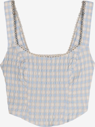 Bershka Toppi värissä sininen: etupuoli