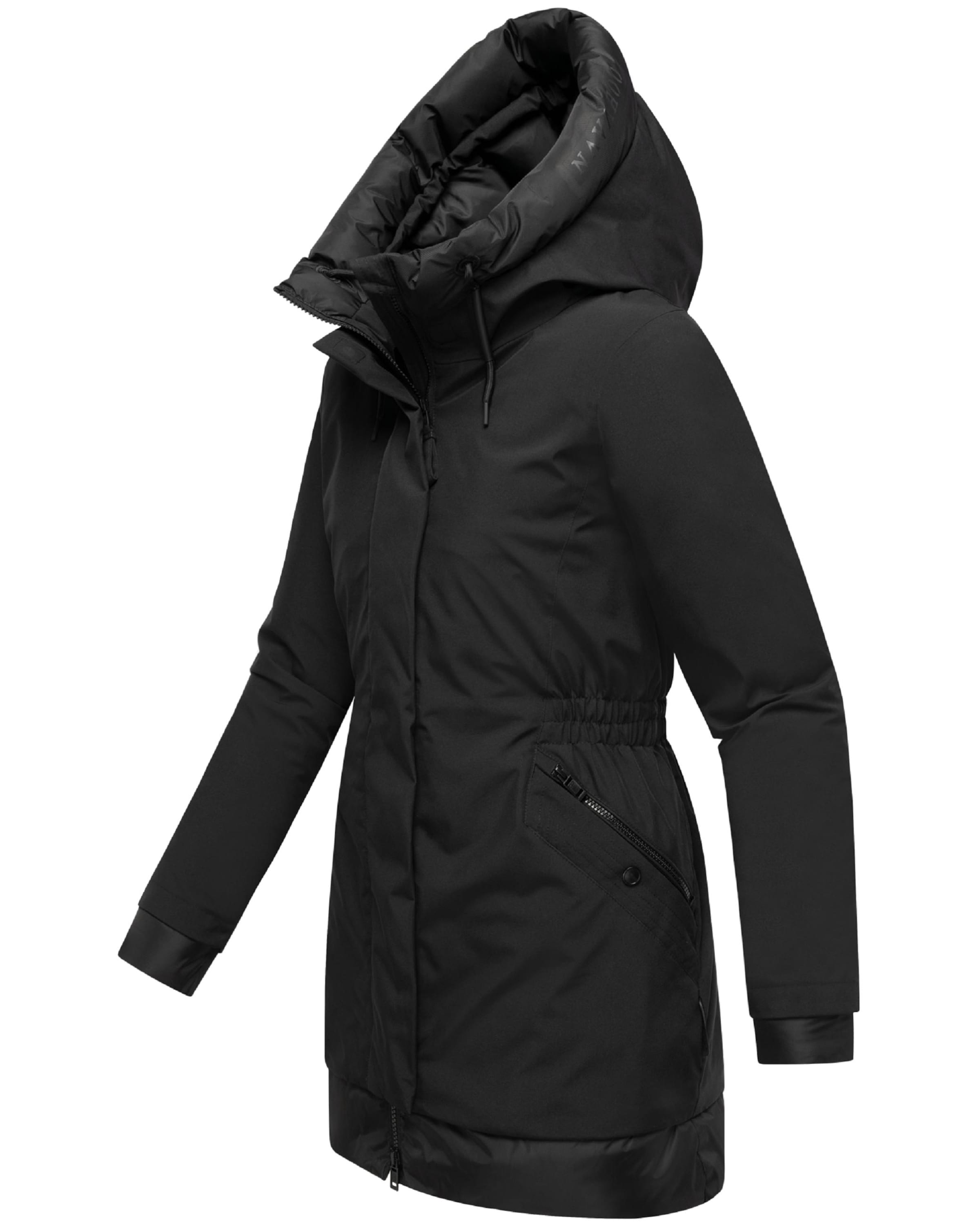 NAVAHOO Winter Coat 'Prinzessin 14' in Black