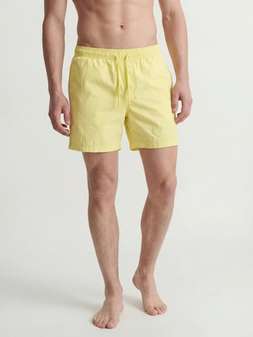 JACK & JONES Swimming shorts 'JPSTMAUI' in Yellow: front