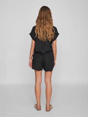 VILA Regular Trousers 'MISTI' in Black
