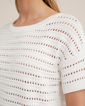 WE Fashion - Jersey en blanco