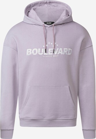 blvrd-clothing Sweatshirt in Purple: front
