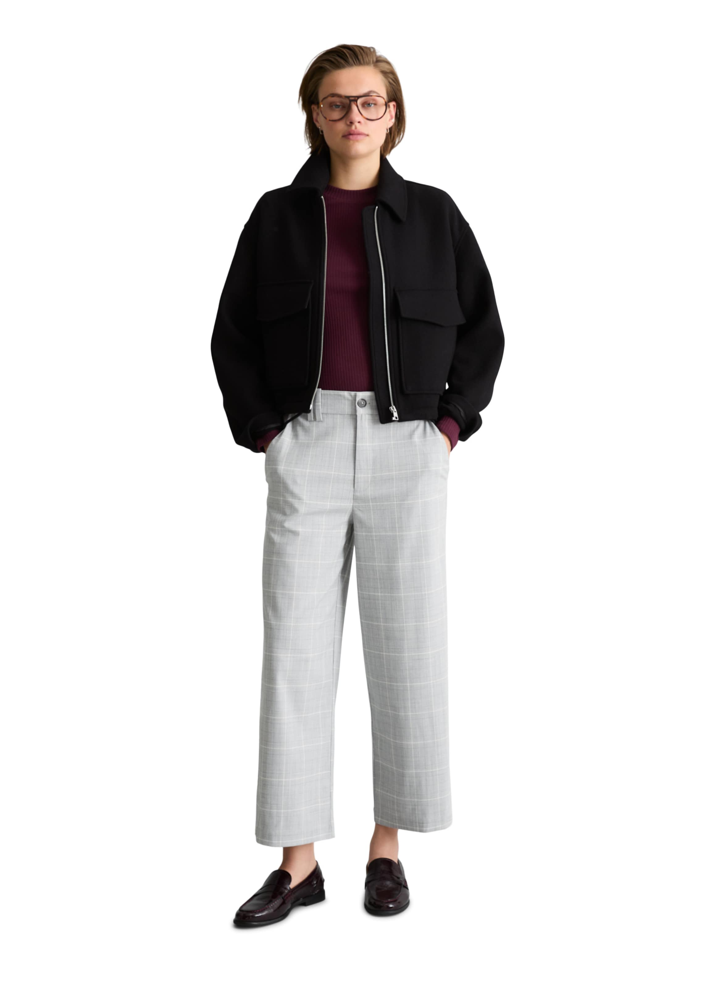 Regular Pantalon Marc O'Polo DENIM en gris