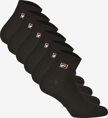 FILA Socks in Black: front