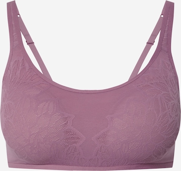 TRIUMPH Bustier Melltartó - lila: elől