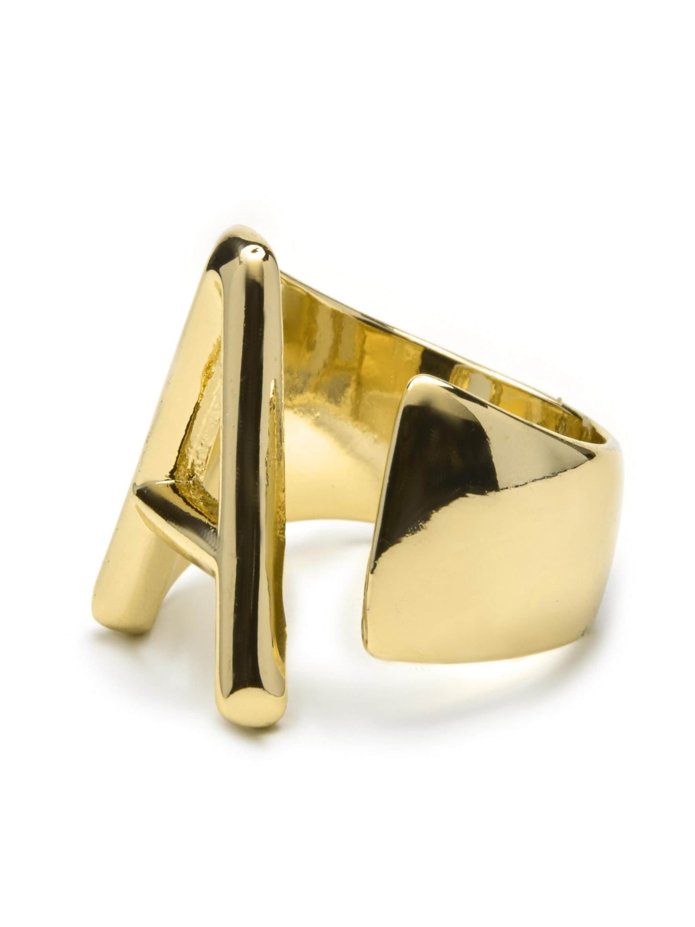 Luxenter Ring 'Alphabet A' i guld