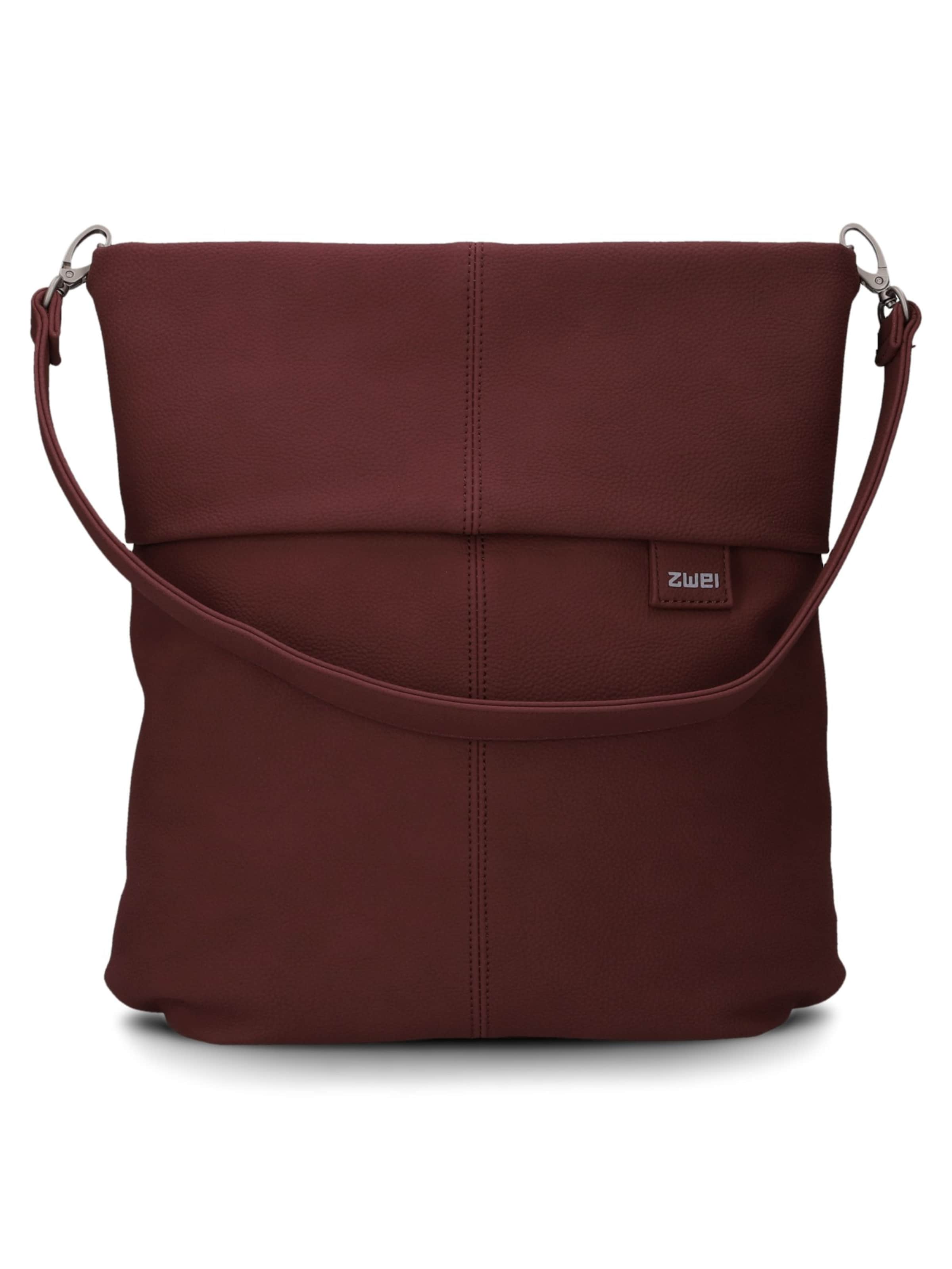 ZWEI - Bolso de hombro 'Mademoiselle' en rojo