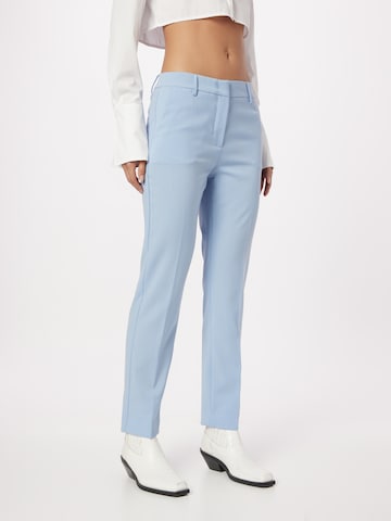 Weekend Max Mara Regular Pleated Pants 'CANON' in Blue: front