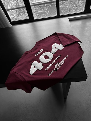 Maglietta 'Oversize 404 T-shirt - Port Royale' di Kleidermafia in lilla