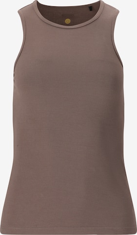 Athlecia Sporttop 'Tinashe' in Bruin: voorkant