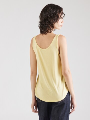 PIECES Top 'BILLO' in Yellow