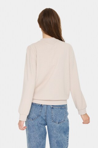 SAINT TROPEZ Sweatshirt 'Gandy' i beige