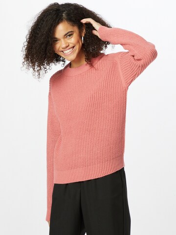 Pull-over 'LEALUX' VERO MODA en rose : devant