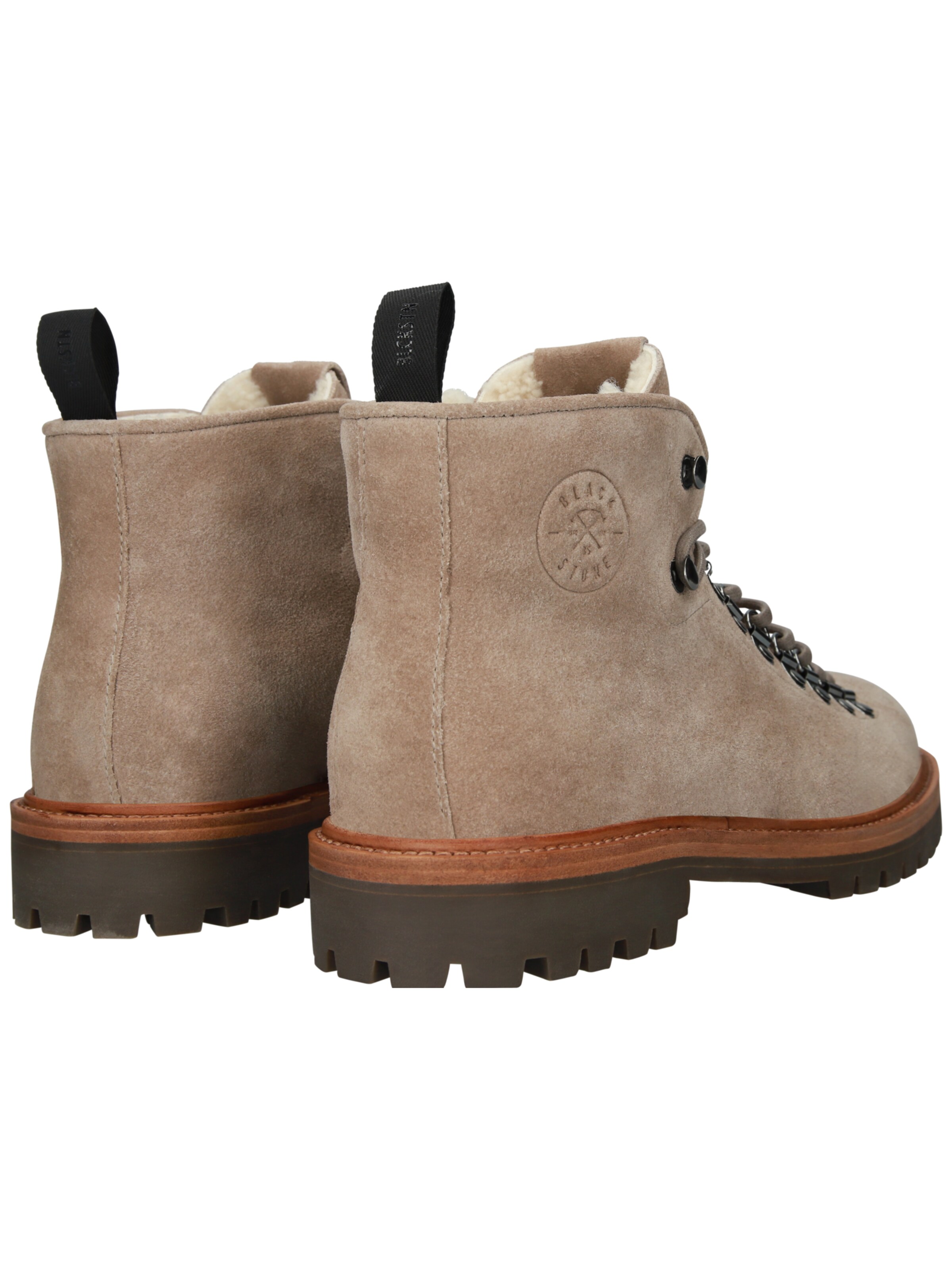 BLACKSTONE Lace-up boots 'Rock Tarrant EG567' in Beige