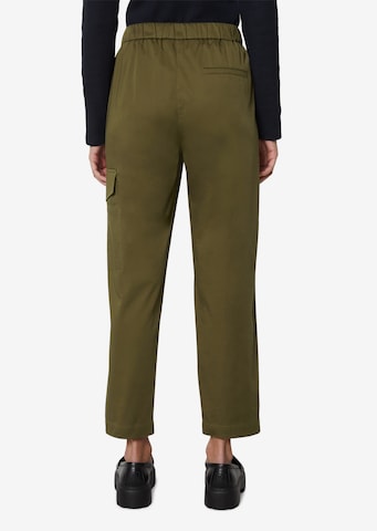 Effilé Pantalon cargo Marc O'Polo en vert