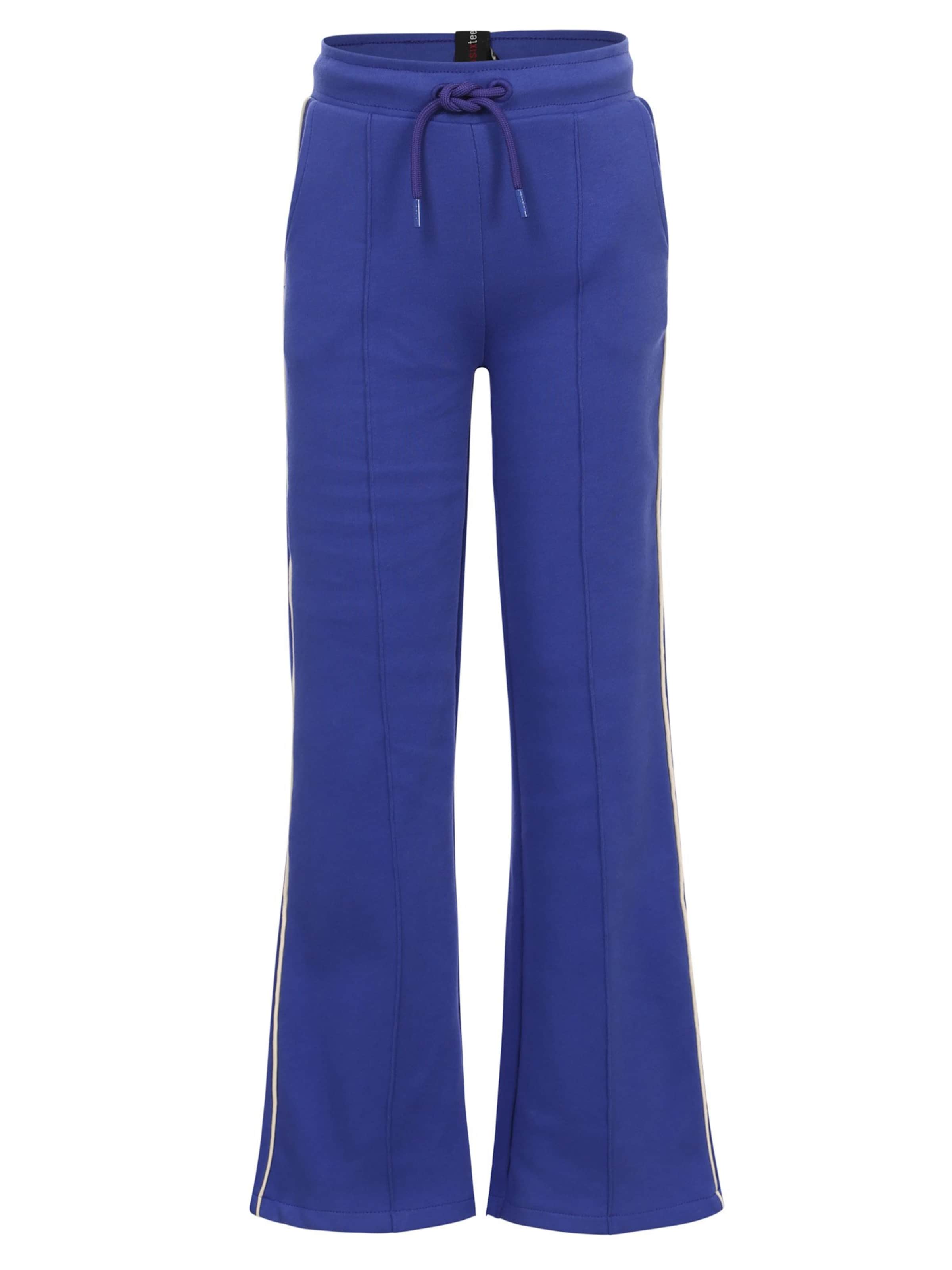 Looxs Revolution Wide leg Broek in Blauw: voorkant
