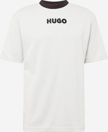 HUGO Red - Camiseta 'Daktai' en gris: frente