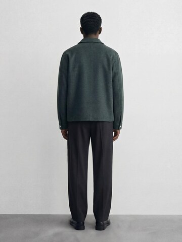 Burocs Übergangsjacke 'Zipped'‌‌‌‌‌‌‌ in Grün