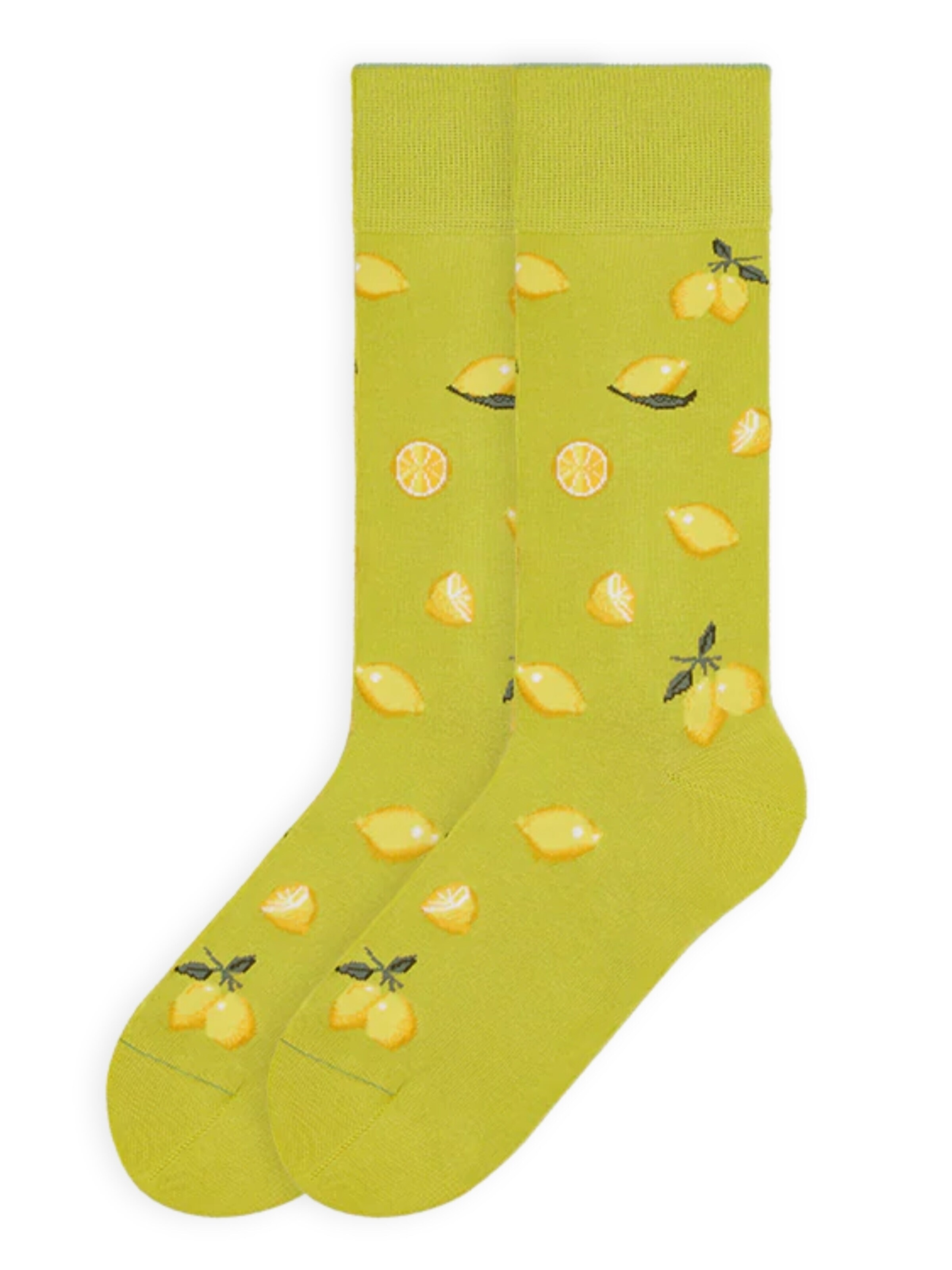 Von Jungfeld Socks 'Italy Icons' in Yellow: front