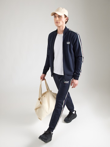 EA7 Emporio Armani Костюм для бега в Синий