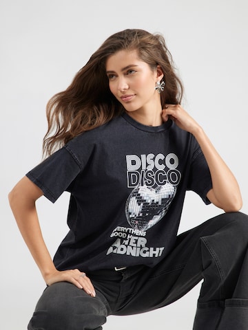 Maglietta di QS in nero: frontale