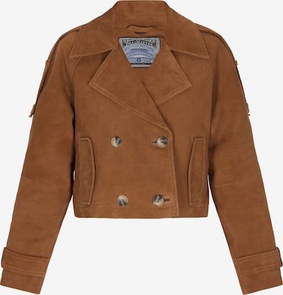 Demisezoninė striukė iš DreiMaster Vintage, spalva – ruda (konjako), Prekių apžvalga