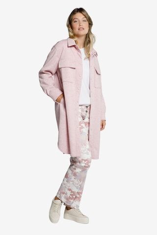 Ulla Popken Přechodný kabát – pink