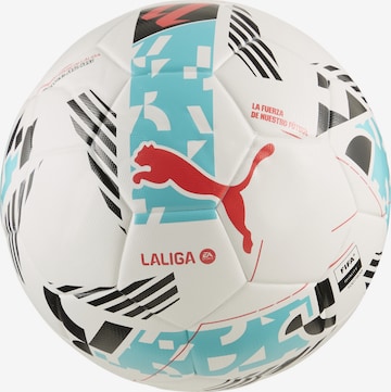 PUMA Bal 'Orbita LaLiga 1' in Wit: voorkant