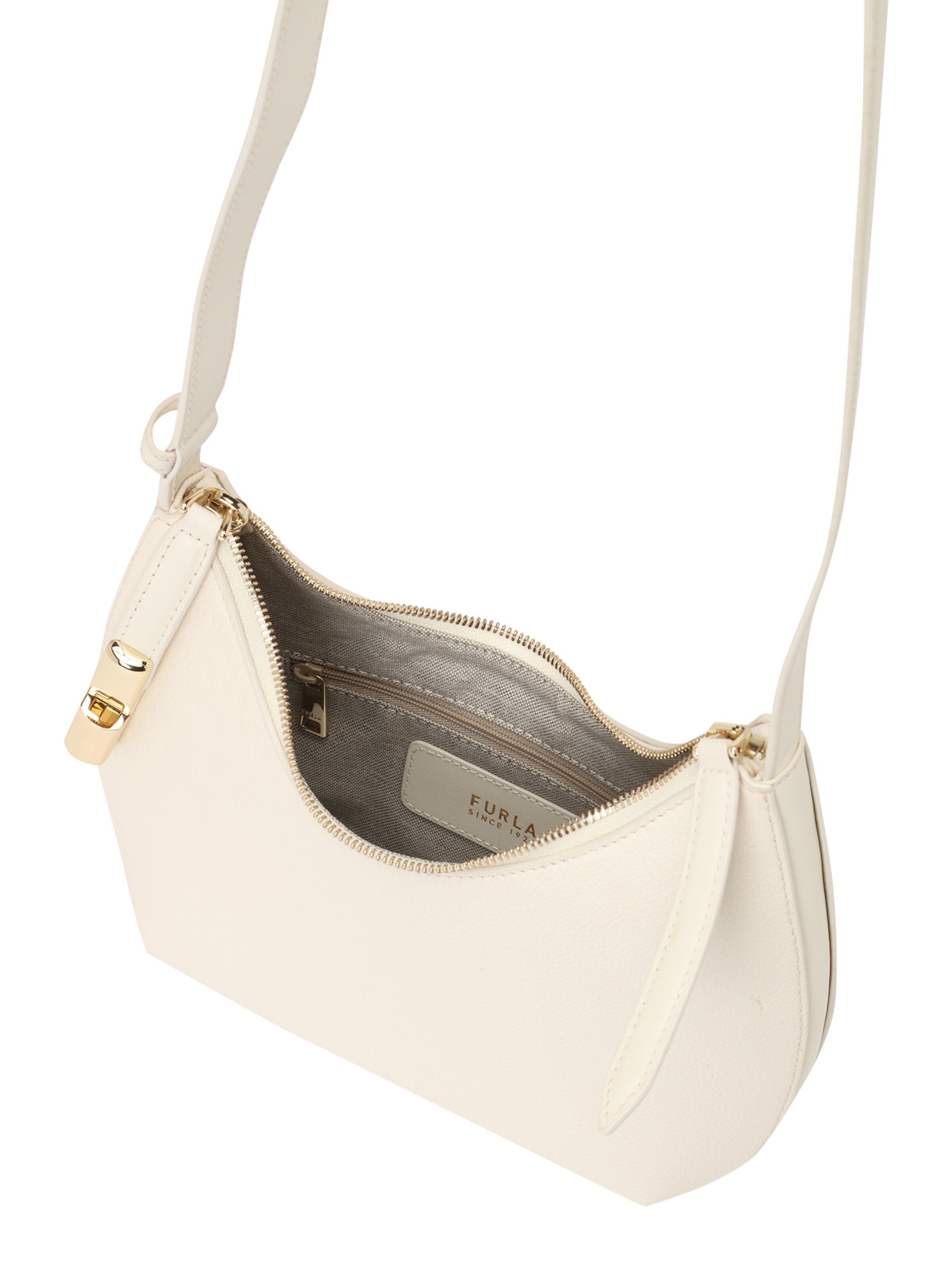 FURLA Kabelka na rameno 'Goccia' - Biela