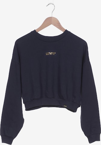 LEVI'S ® Sweatshirt & Zip-Up Hoodie in M in Blue: front